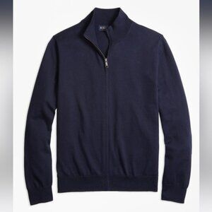 BROOKS BROTHERS ⭐️ - supima cotton full zip cardigan